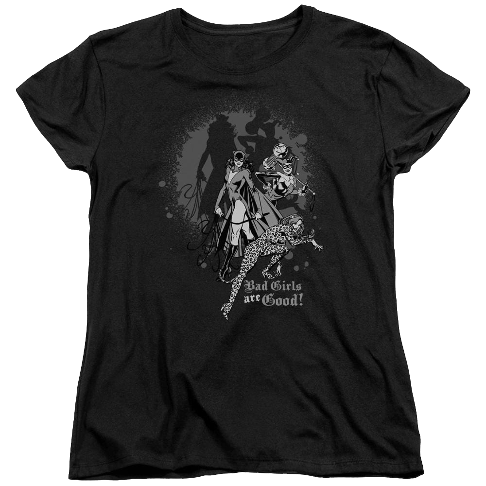 DC Comics Bad Girls Are Good - Women's T-Shirt Women's T-Shirt Justice League