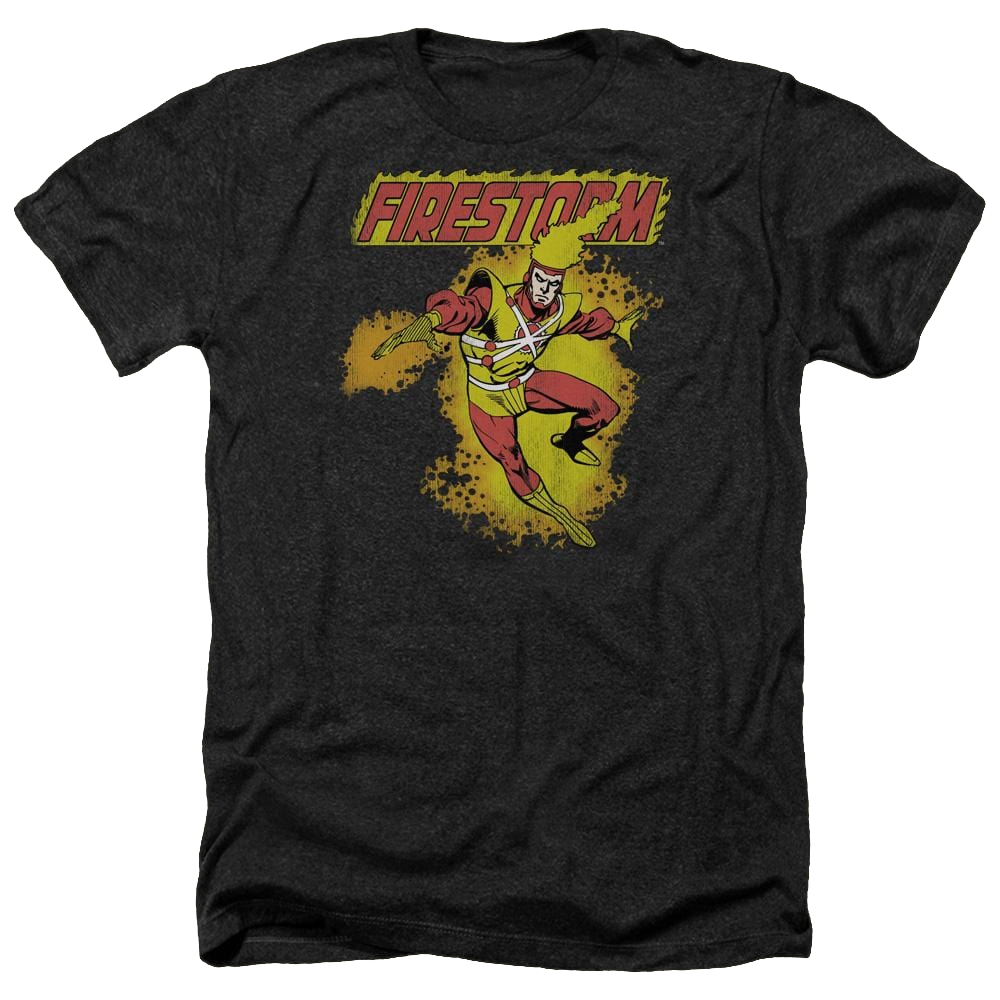 DC Comics Firestorm - Men's Heather T-Shirt Men's Heather T-Shirt Firestorm