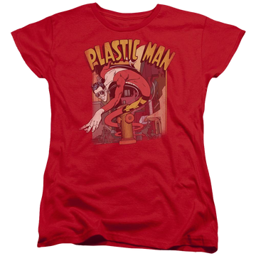 DC Comics Plastic Man Street - Women's T-Shirt Women's T-Shirt Plastic Man