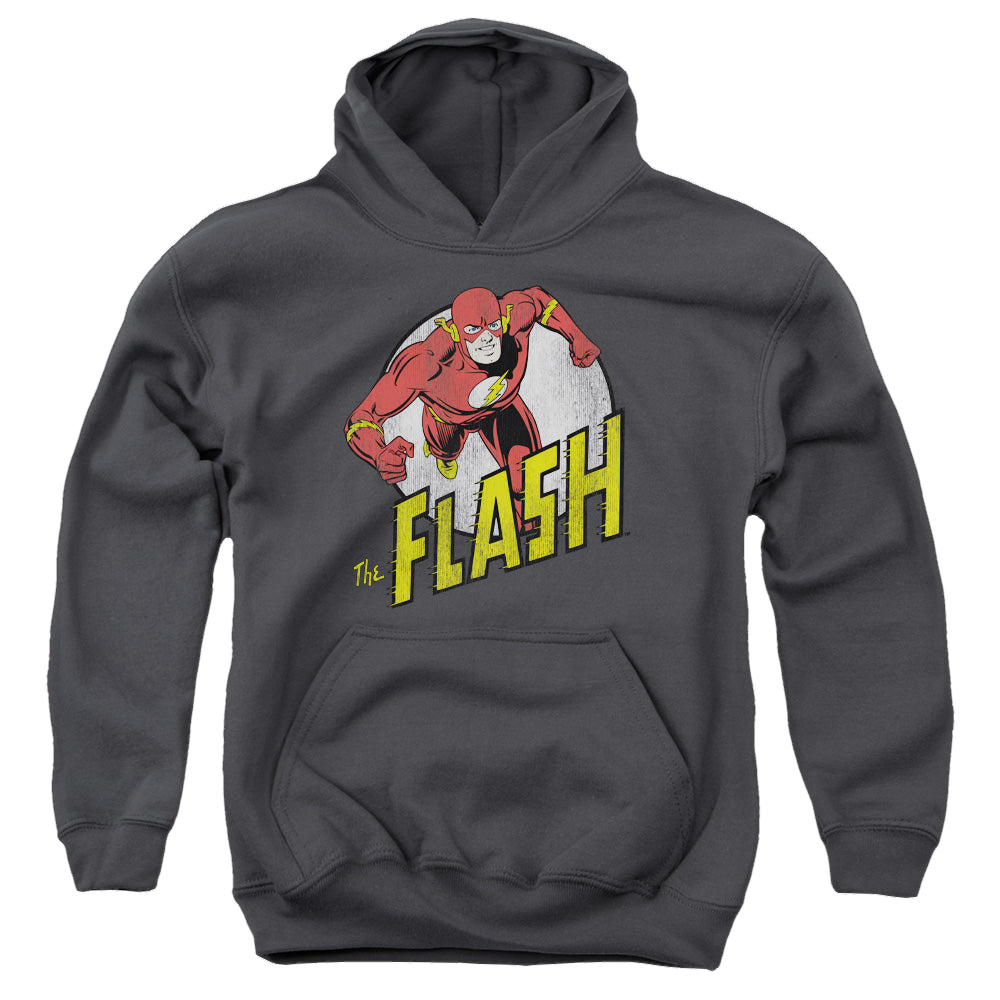 Flash, The Run Flash Run - Youth Hoodie Youth Hoodie (Ages 8-12) The Flash
