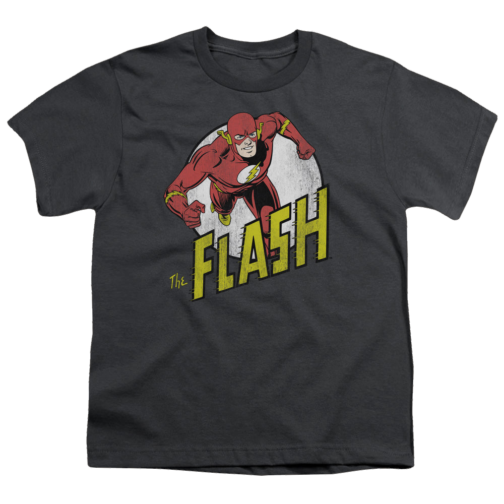 Flash, The Run Flash Run - Youth T-Shirt Youth T-Shirt (Ages 8-12) The Flash