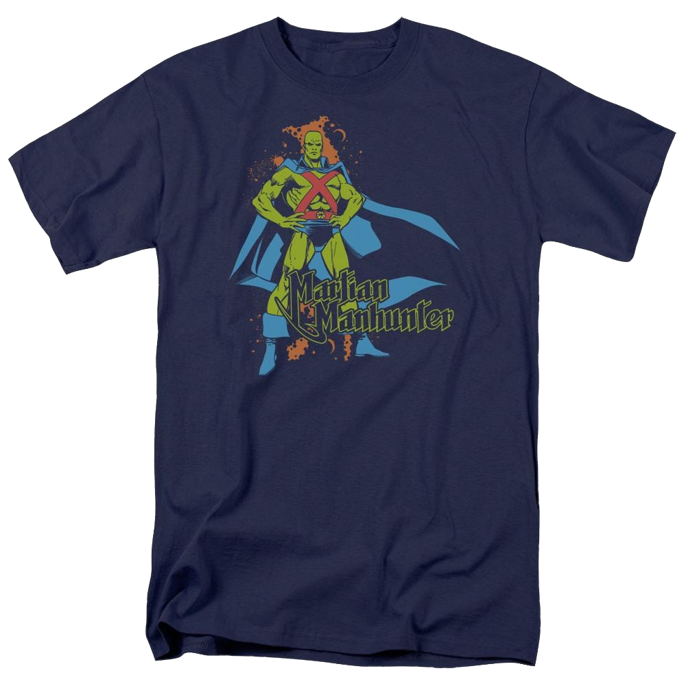 DC Comics Martian Manhunter - Men's Regular Fit T-Shirt Men's Regular Fit T-Shirt Martian Manhunter