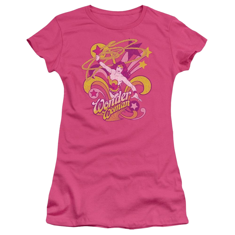 DC Comics Save Me - Juniors T-Shirt Juniors T-Shirt Wonder Woman