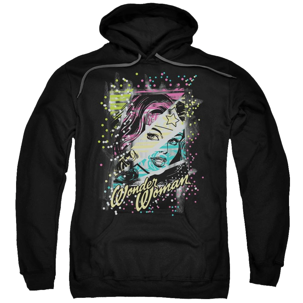 DC Comics Color Block - Pullover Hoodie Pullover Hoodie Wonder Woman