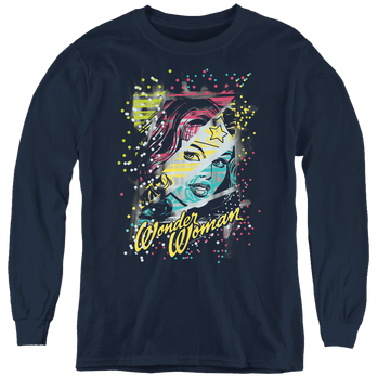 Wonder Woman Color Block - Youth Long Sleeve T-Shirt Youth Long Sleeve T-Shirt Wonder Woman
