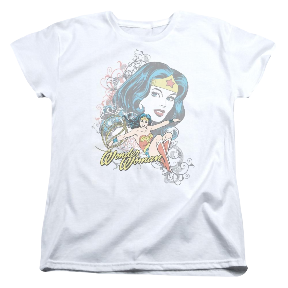DC Comics Wonder Scroll - Women's T-Shirt Women's T-Shirt Wonder Woman