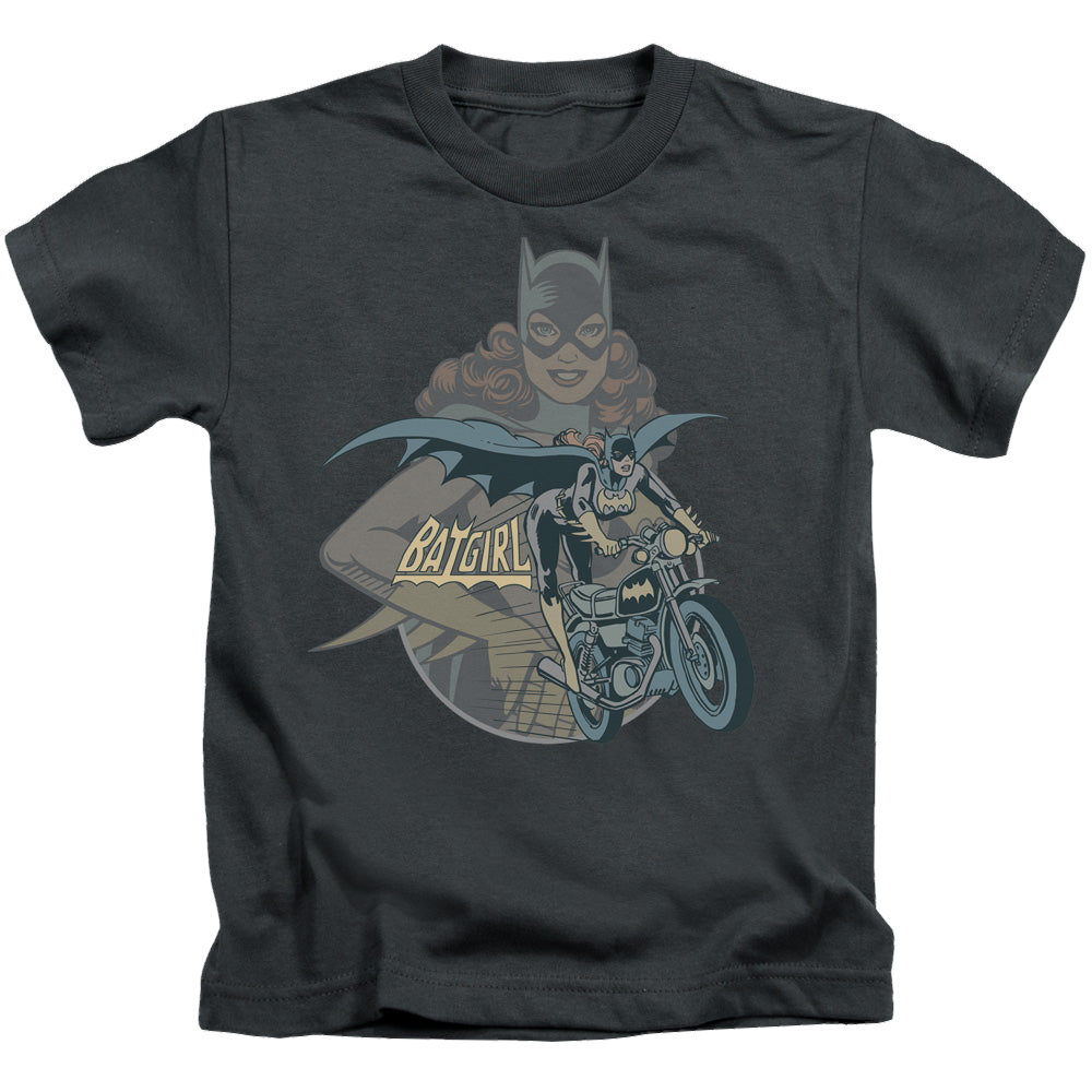 Batgirl Batgirl Biker - Kid's T-Shirt Kid's T-Shirt (Ages 4-7) Batman