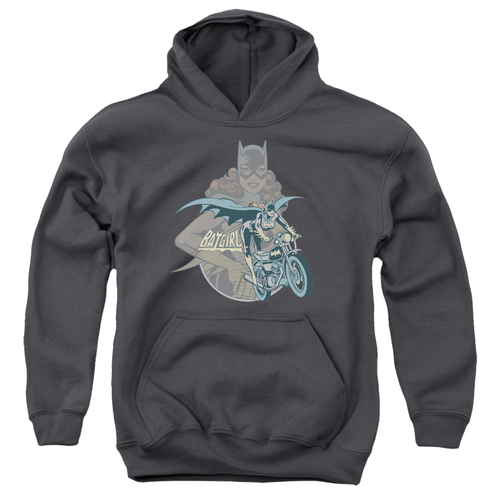 Batgirl Batgirl Biker - Youth Hoodie Youth Hoodie (Ages 8-12) Batman