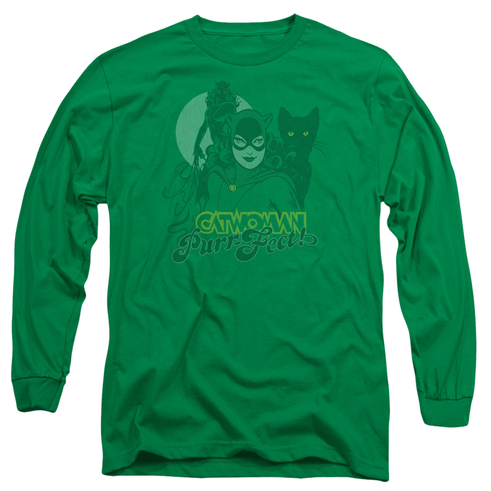 Catwoman Perrfect! - Men's Long Sleeve T-Shirt Men's Long Sleeve T-Shirt Catwoman