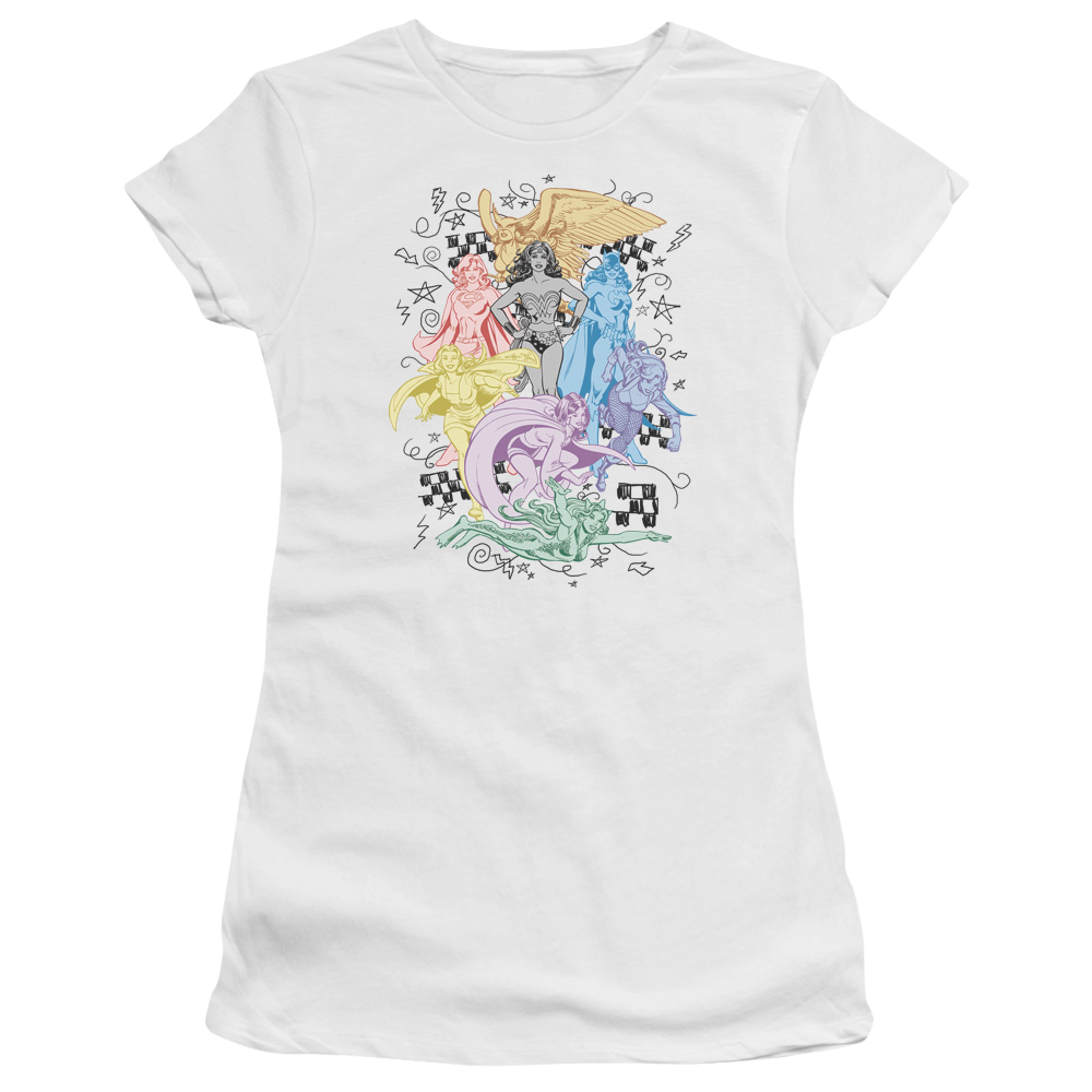 DC Comics Super - Juniors T-Shirt Juniors T-Shirt Justice League