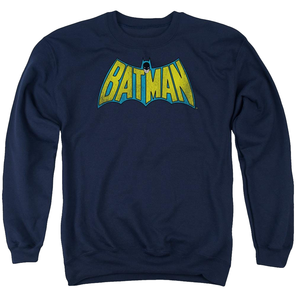 DC Comics Classic Batman Logo - Men's Crewneck Sweatshirt Men's Crewneck Sweatshirt Batman