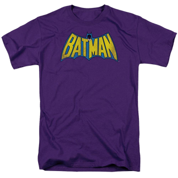 Dc Batman Classic Batman Logo Distressed - Men's Regular Fit T-Shirt Men's Regular Fit T-Shirt Batman