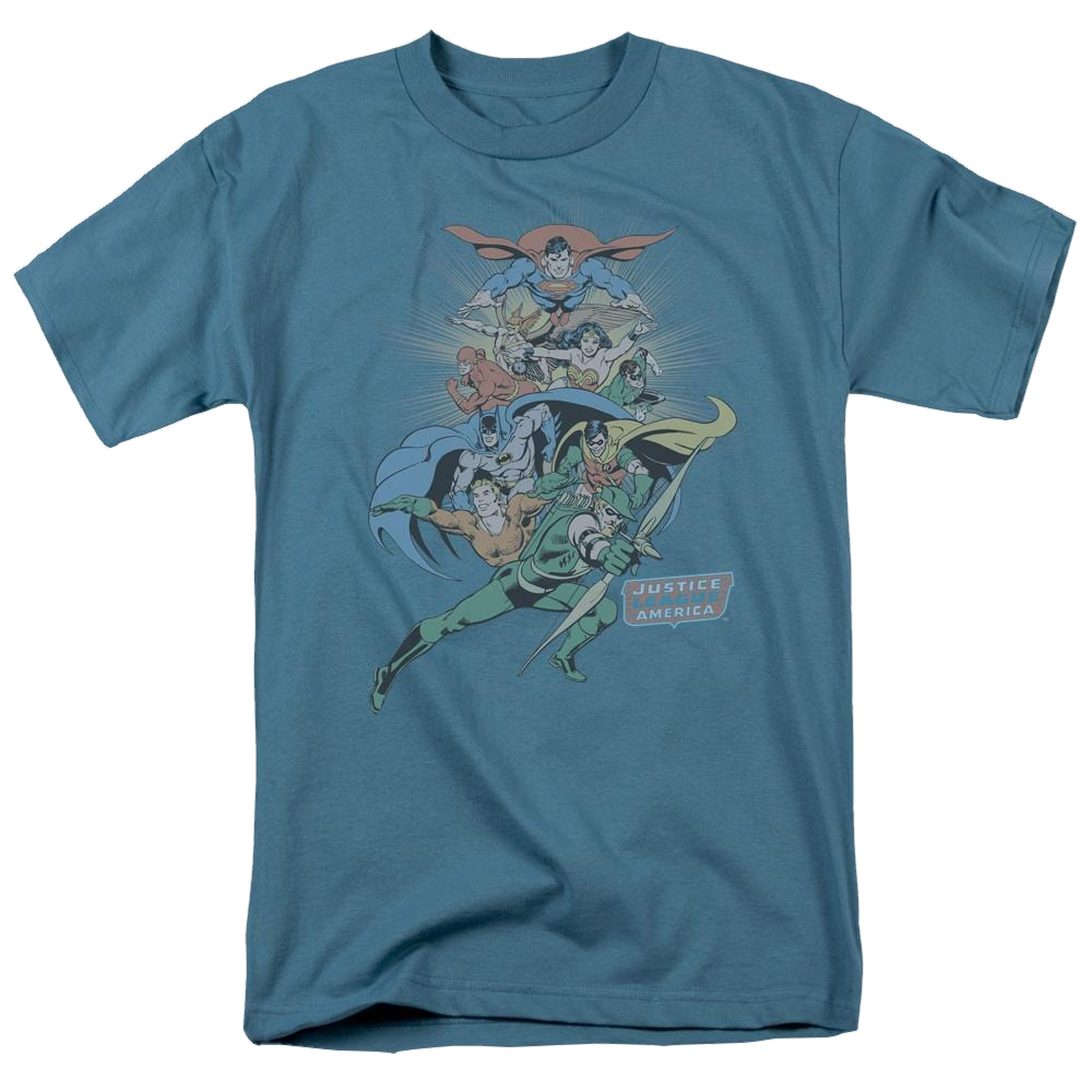 DC Comics In League - Men's Regular Fit T-Shirt Men's Regular Fit T-Shirt Justice League