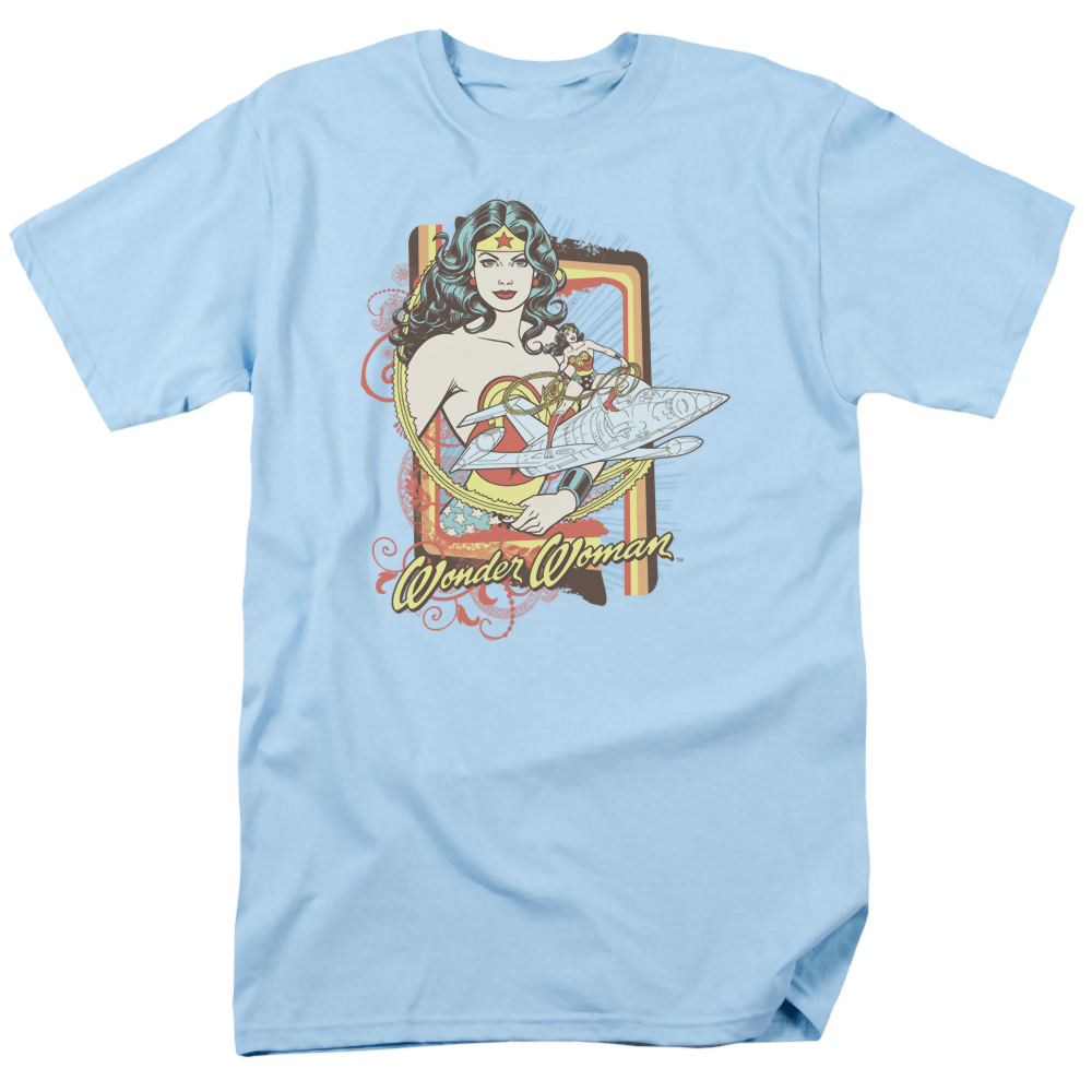 Wonder Woman Invisible Jet - Men's Regular Fit T-Shirt Men's Regular Fit T-Shirt Wonder Woman