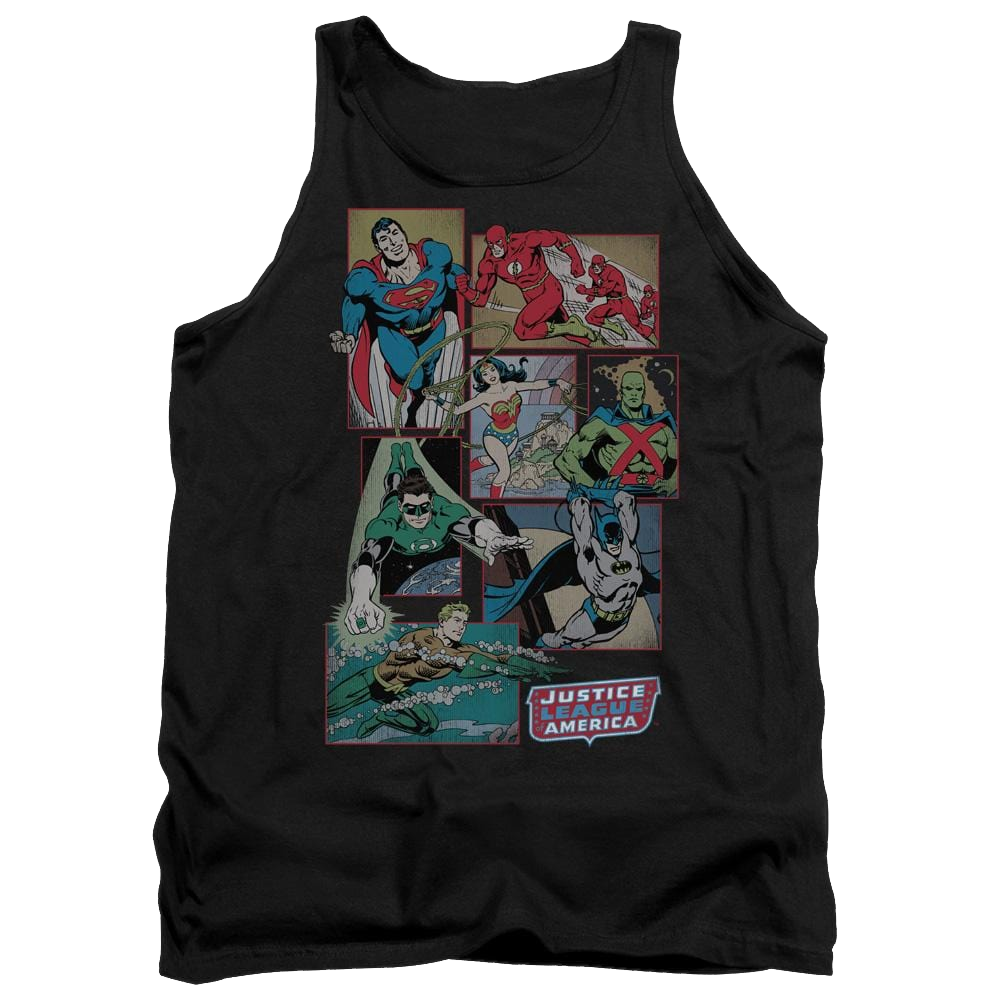 DC Comics Justice League Boxes Men's Tank Men's Tank Justice League