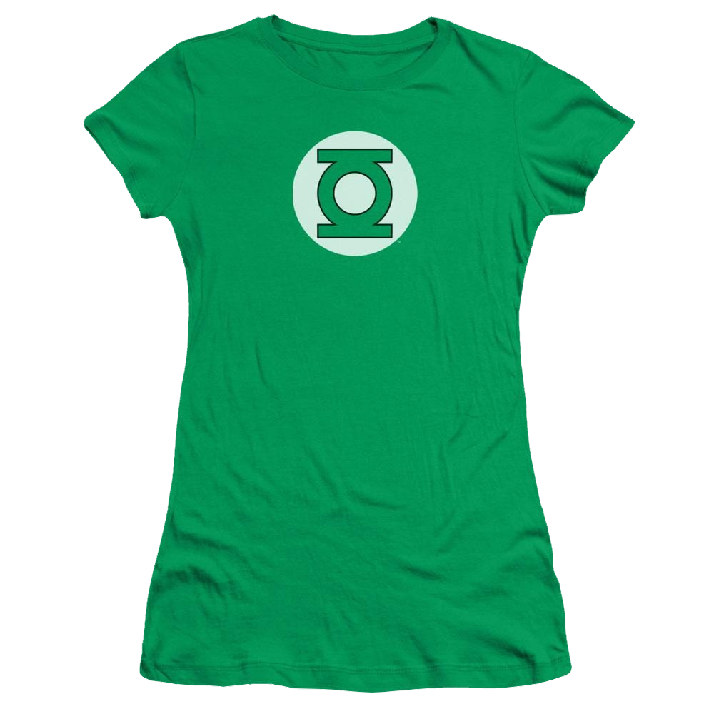 DC Comics Green Lantern Logo - Juniors T-Shirt Juniors T-Shirt Green Lantern