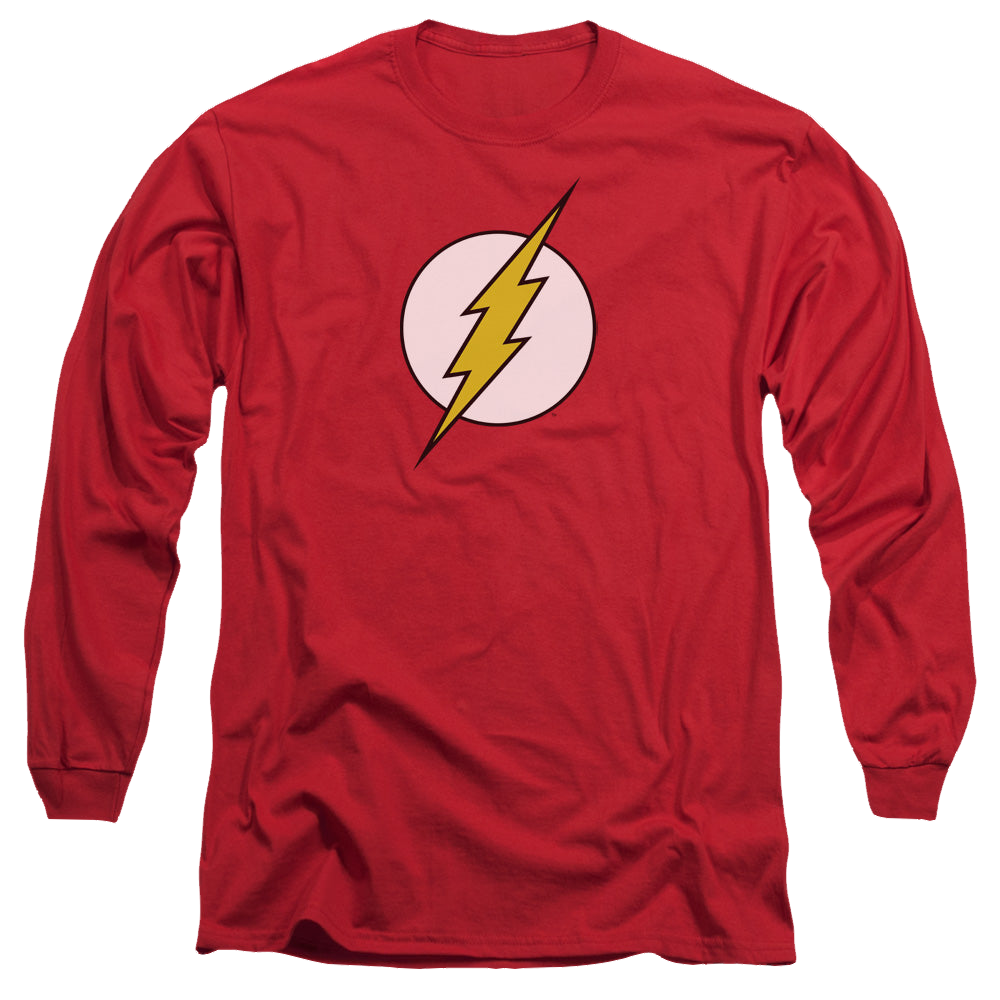 Flash, The Flash Logo - Men's Long Sleeve T-Shirt Men's Long Sleeve T-Shirt The Flash