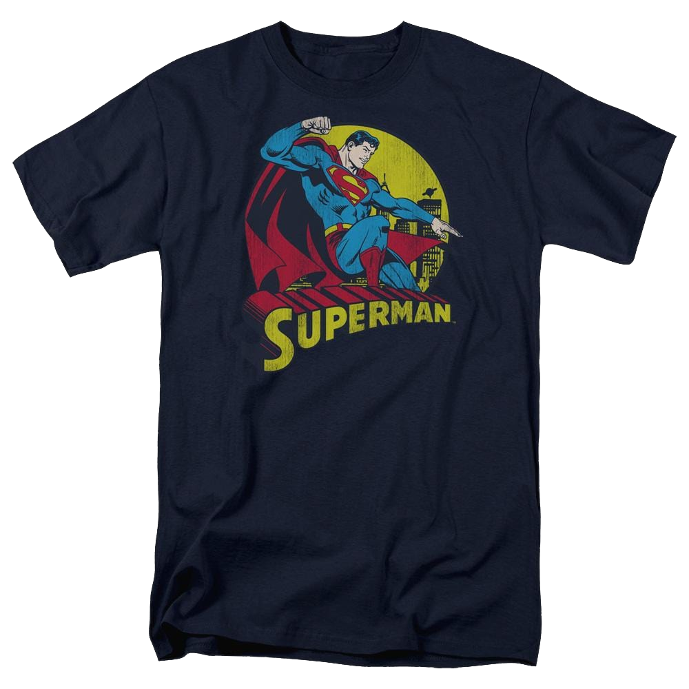DC Comics Big Blue - Men's Regular Fit T-Shirt Men's Regular Fit T-Shirt Superman