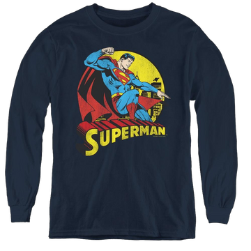 Superman Big Blue - Youth Long Sleeve T-Shirt Youth Long Sleeve T-Shirt Superman