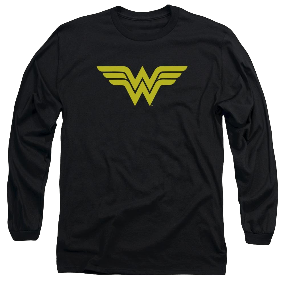 DC Comics Wonder Woman Logo - Men's Long Sleeve T-Shirt Men's Long Sleeve T-Shirt Wonder Woman