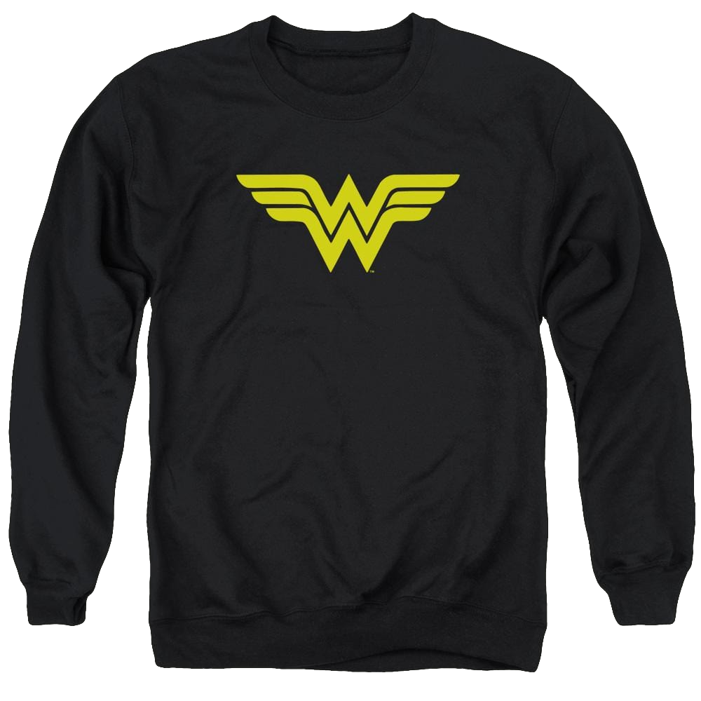 DC Comics Wonder Woman Logo - Men's Crewneck Sweatshirt Men's Crewneck Sweatshirt Wonder Woman