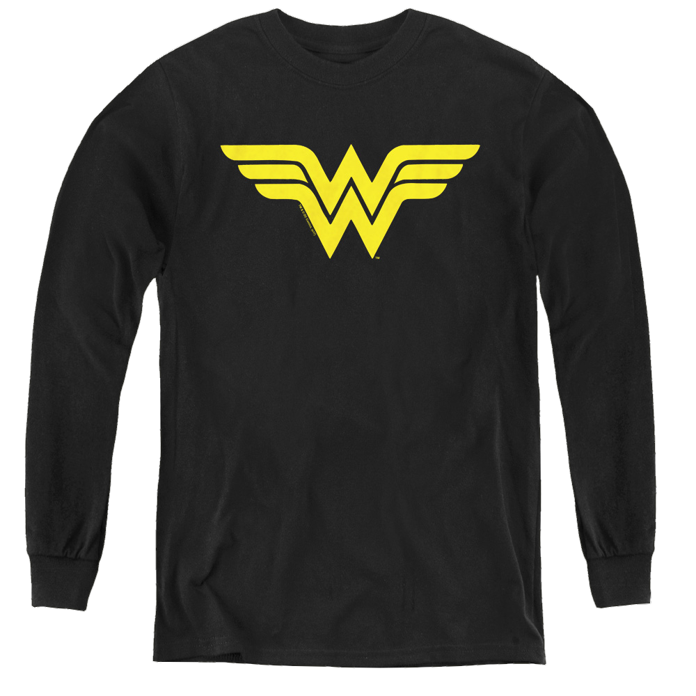 Wonder Woman Wonder Woman Logo - Youth Long Sleeve T-Shirt Youth Long Sleeve T-Shirt Wonder Woman