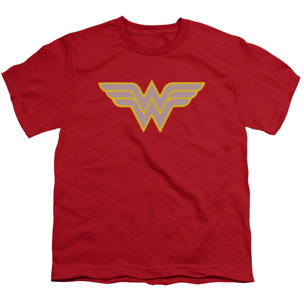 Wonder Woman Ww Logo - Youth T-Shirt Youth T-Shirt (Ages 8-12) Wonder Woman