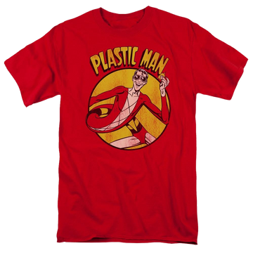 DC Comics Plastic Man - Men's Regular Fit T-Shirt Men's Regular Fit T-Shirt Plastic Man