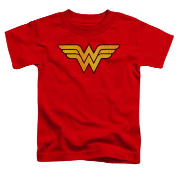 Wonder Woman Wonder Woman Logo Dist - Toddler T-Shirt Toddler T-Shirt Wonder Woman