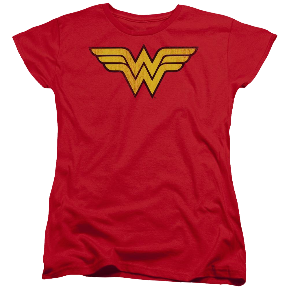 DC Comics Wonder Woman Logo Dist - Women's T-Shirt Women's T-Shirt Wonder Woman