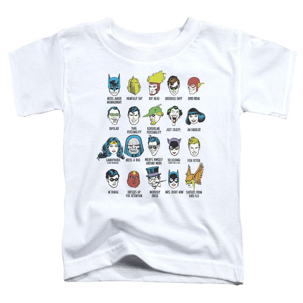 Justice League Superhero Issues - Kid's T-Shirt Kid's T-Shirt (Ages 4-7) Justice League