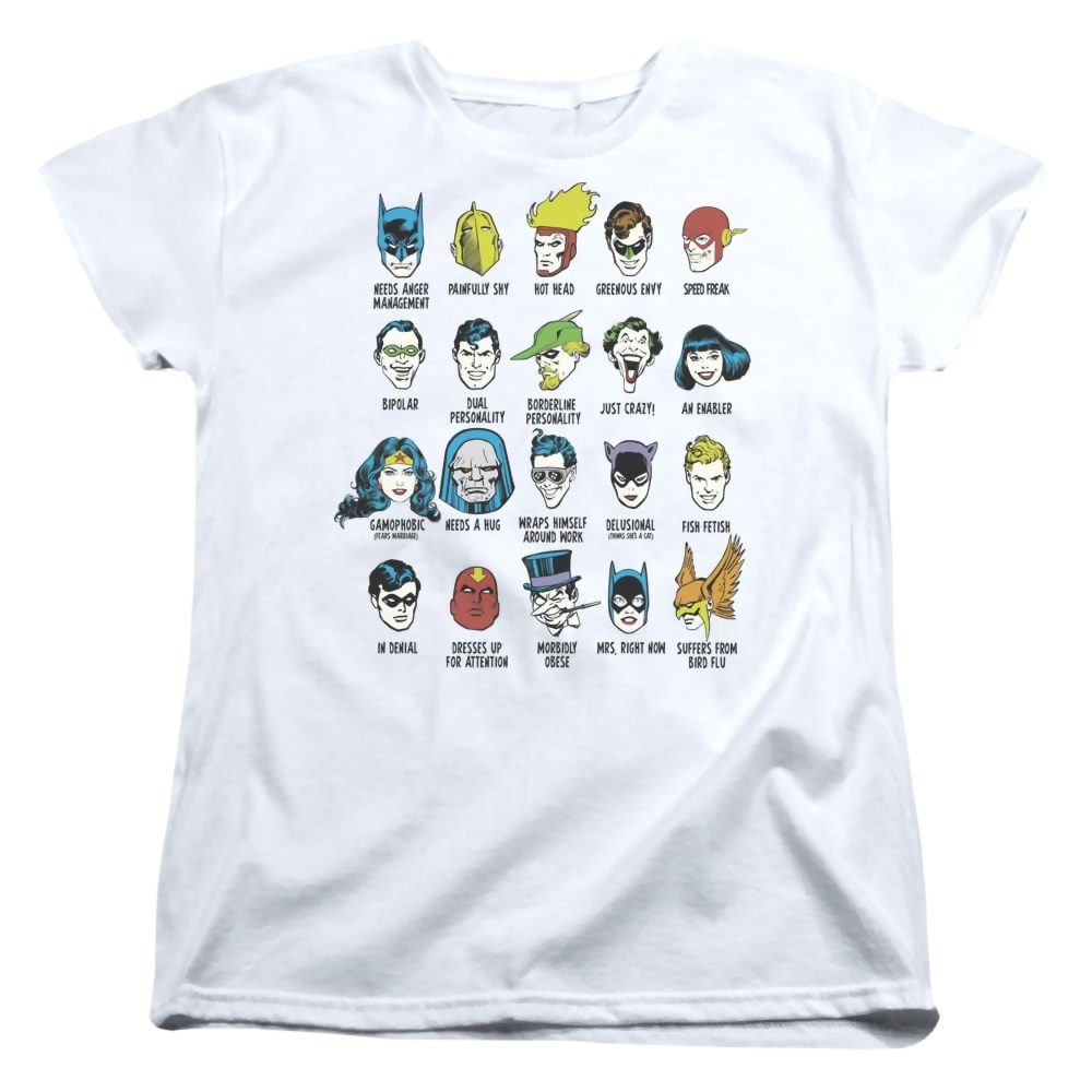 DC Comics Superhero Issues - Women's T-Shirt Women's T-Shirt Justice League