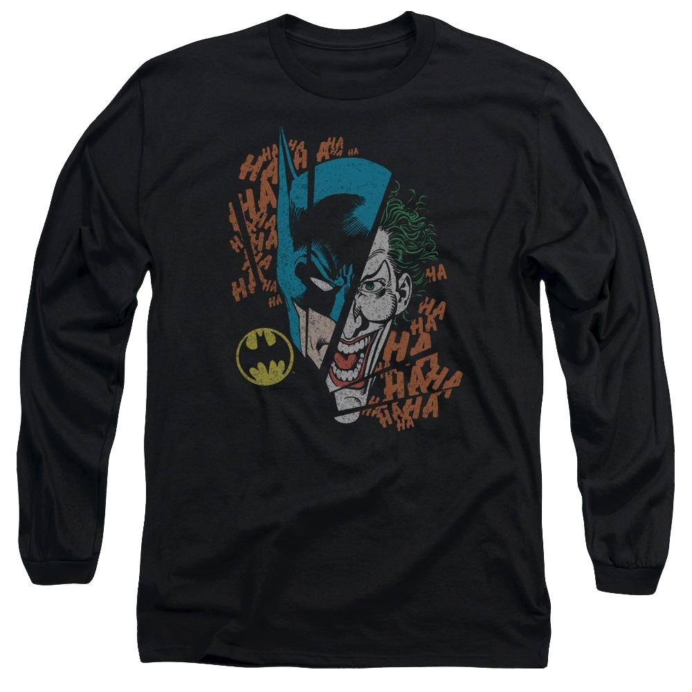 DC Comics Broken Visage - Men's Long Sleeve T-Shirt Men's Long Sleeve T-Shirt Batman