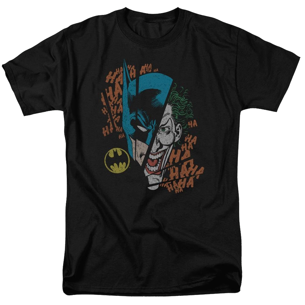DC Comics Broken Visage - Men's Regular Fit T-Shirt Men's Regular Fit T-Shirt Batman
