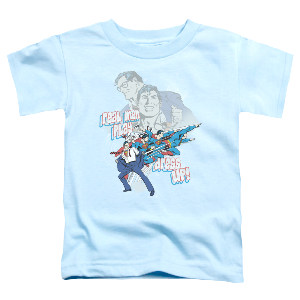Superman Real Men - Kid's T-Shirt Kid's T-Shirt (Ages 4-7) Superman