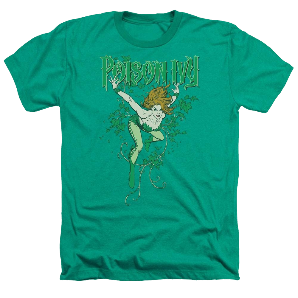 DC Comics Poison Ivy - Men's Heather T-Shirt Men's Heather T-Shirt DC Comics