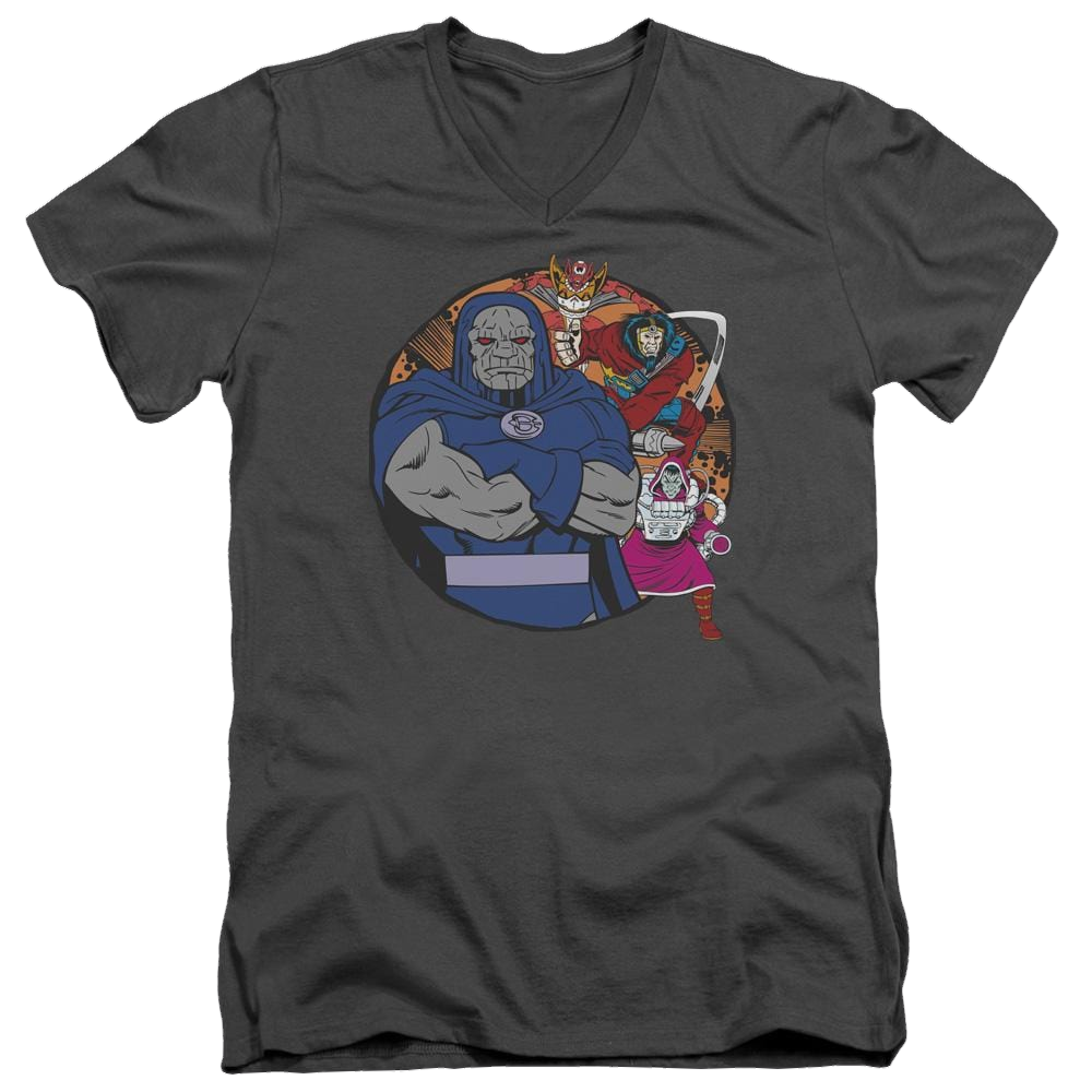 DC Comics Apokolips Represent - Men's V-Neck T-Shirt Men's V-Neck T-Shirt DC Comics