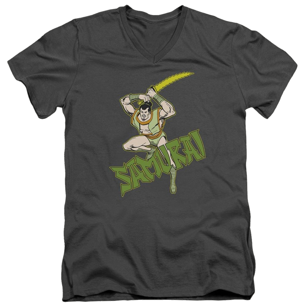 DC Comics Samurai - Men's V-Neck T-Shirt Men's V-Neck T-Shirt DC Comics