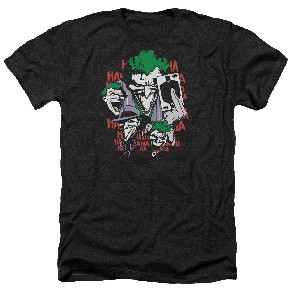 DC Comics Four Of A Kind - Men's Heather T-Shirt Men's Heather T-Shirt Joker