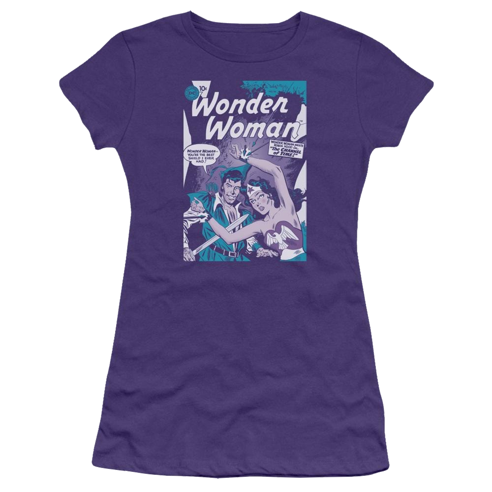 DC Comics Human Shield - Juniors T-Shirt Juniors T-Shirt Wonder Woman