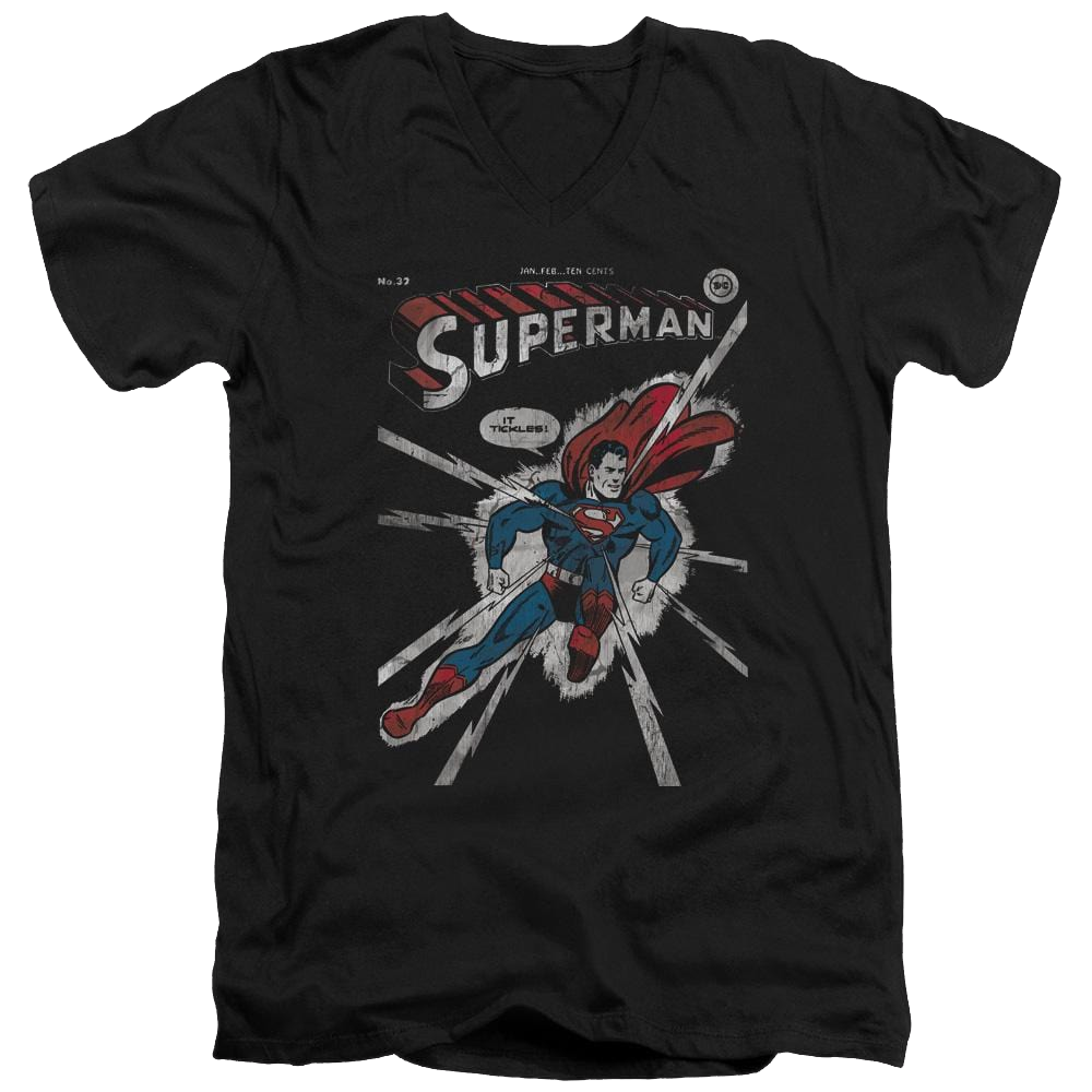 DC Comics Cover Me - Men's V-Neck T-Shirt Men's V-Neck T-Shirt Superman