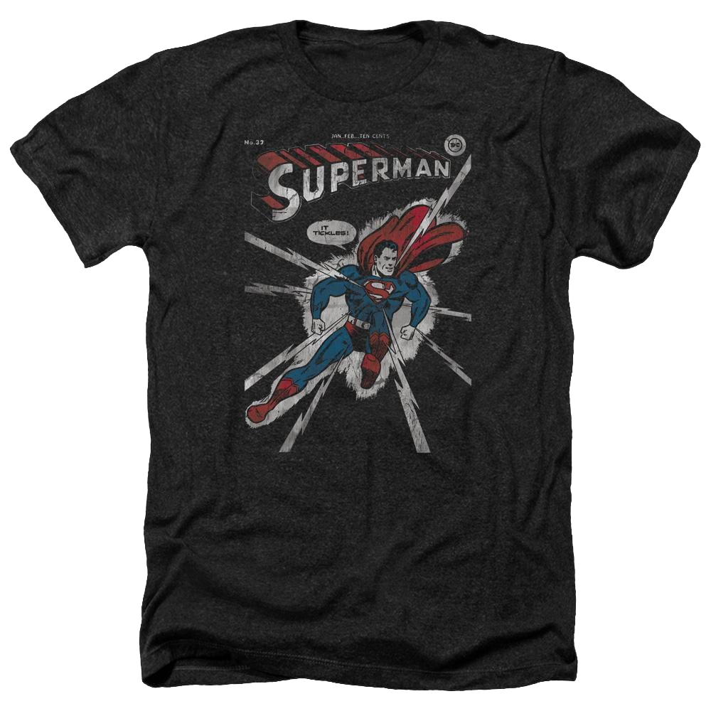 DC Comics Cover Me - Men's Heather T-Shirt Men's Heather T-Shirt Superman