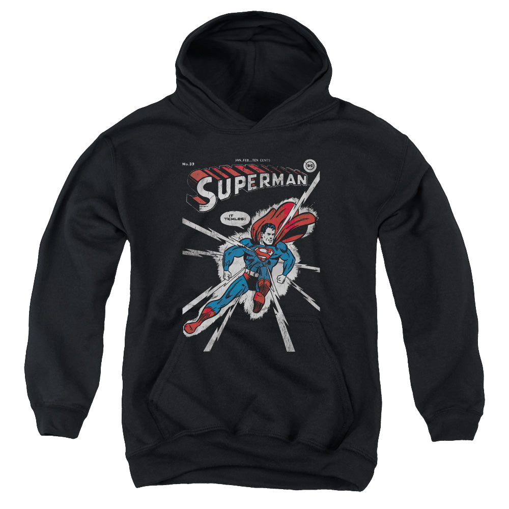 Superman Cover Me - Youth Hoodie Youth Hoodie (Ages 8-12) Superman