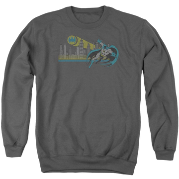 DC Comics Gotham Retro - Men's Crewneck Sweatshirt Men's Crewneck Sweatshirt Batman