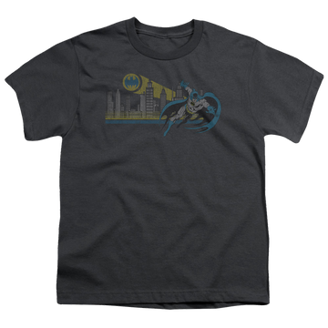DC Batman Gotham Retro - Youth T-Shirt Youth T-Shirt (Ages 8-12) Batman