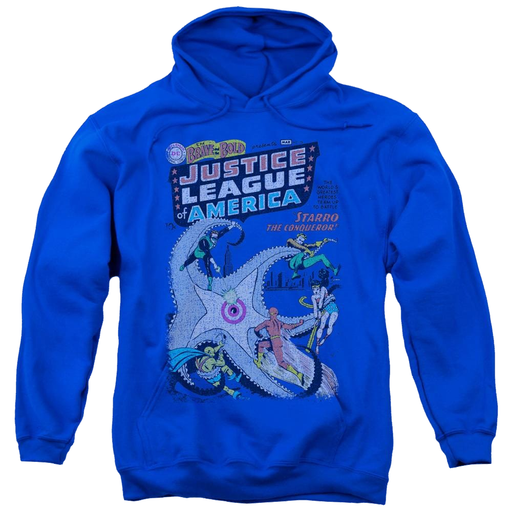 DC Comics No 28 - Pullover Hoodie Pullover Hoodie Justice League