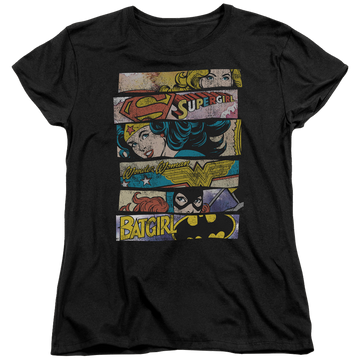 Justice League Three Of A Kind - Women's T-Shirt Women's T-Shirt Justice League