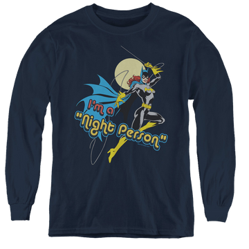 Batgirl Night Person - Youth Long Sleeve T-Shirt Youth Long Sleeve T-Shirt Batman