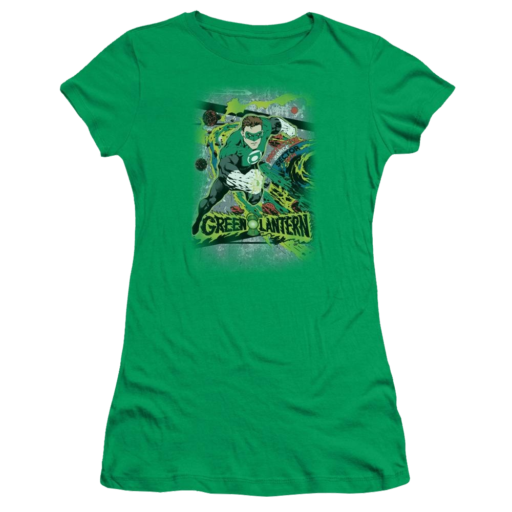 DC Comics Space Sector 2814 - Juniors T-Shirt Juniors T-Shirt Green Lantern