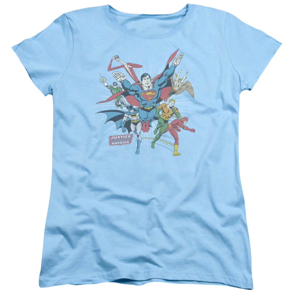 DC Comics Lead The Charge - Women's T-Shirt Women's T-Shirt Justice League